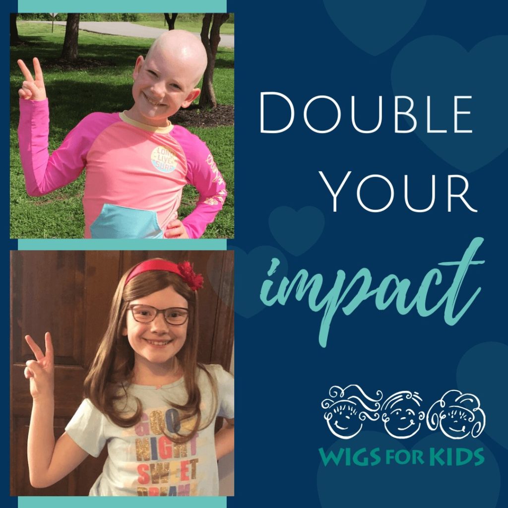 Double your impact banner