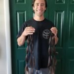 Father donates his hair - after photo
