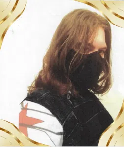 Photo of Man with long red hair. This is a hair donation for Wigs For Kids.