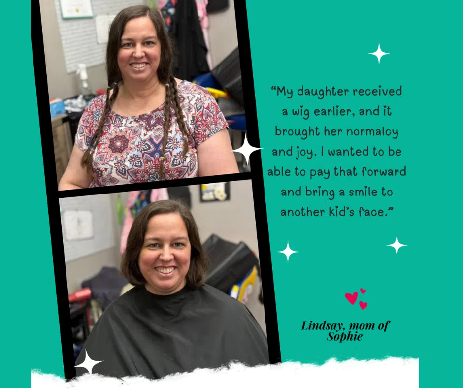 Click to read article: A Beautiful Act of Love: Lindsay’s Donation Pays It Forward'